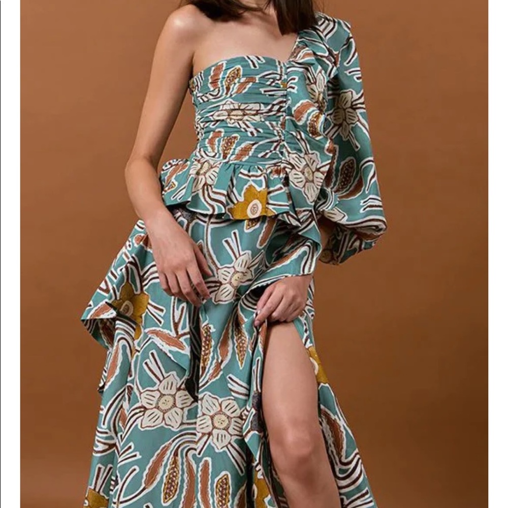 Mariam Dress - Topaz